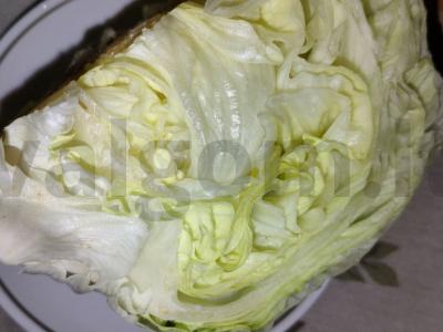 Graikiškas salotas su mocarela ir balzaminiu kremu Žingsnis 2