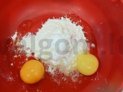 Tortas „Napoleonas“ Žingsnis 2