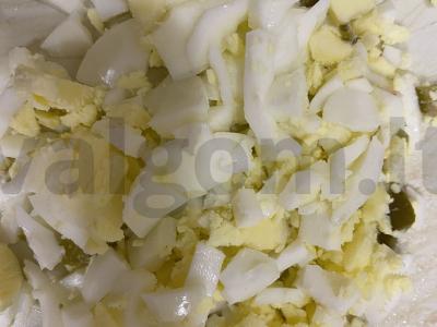 Sumuštinis su tunu ir kiaušiniu Žingsnis 3