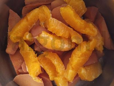 Desertas iš obuolių, apelsinų ir chia Žingsnis 2