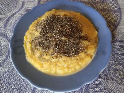 Desertas iš obuolių, apelsinų ir chia Žingsnis 4