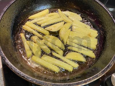 Namų bulvių fri Žingsnis 3