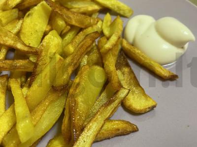 Namų bulvių fri pagrindine nuotrauka