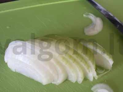 Tuno sluoksniuotas salotas Žingsnis 2