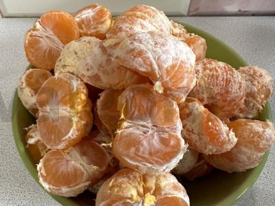 Sultys iš sultingų mandarinų namuose Žingsnis 2