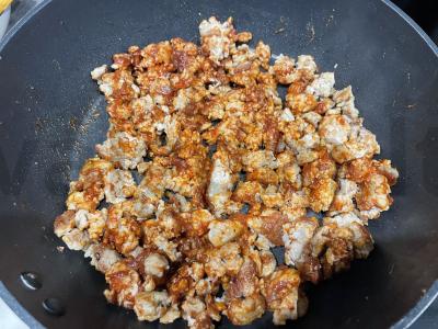 Makaronai su kalakutienos faršu Žingsnis 3