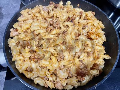 Makaronai su kalakutienos faršu Žingsnis 4