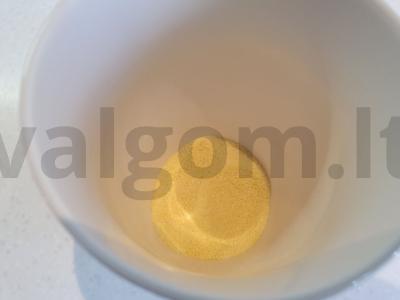 Braškinių-varškės sufletė Žingsnis 1