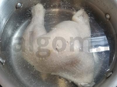 Vištienos sriuba su kukuliais Žingsnis 1