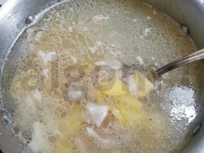 Vištienos sriuba su kukuliais Žingsnis 5