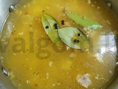 Vištienos sriuba su kukuliais Žingsnis 9