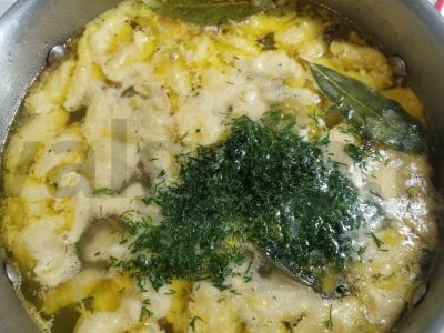 Vištienos sriuba su kukuliais Žingsnis 11