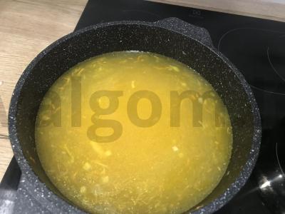 Sūrio grietinėlės sriuba su lydytu sūriu Žingsnis 5