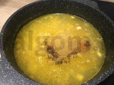 Sūrio grietinėlės sriuba su lydytu sūriu Žingsnis 7