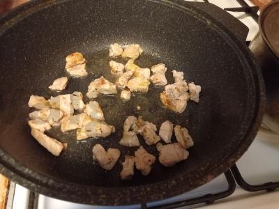 Mini mėsa omlete Žingsnis 4