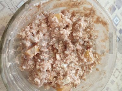 Varškės desertas „Sūrio fejerija“ Žingsnis 3