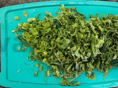 Vasaros sriuba su rūgštynėmis Žingsnis 5