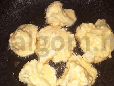 Žiedinė kopūstai sūrio tešloje Žingsnis 4