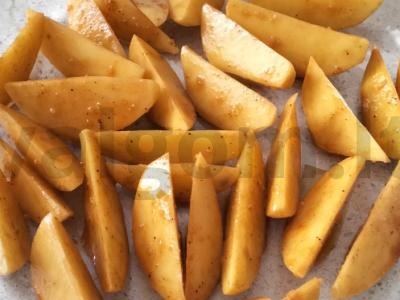 Kaimiški bulvės su alyvuogių aliejumi ir prieskoniais Žingsnis 4