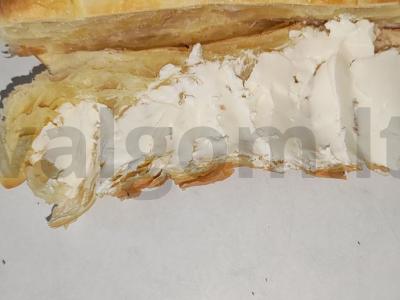 Kruasanas su kumpiu ir varškės sūriu Žingsnis 2