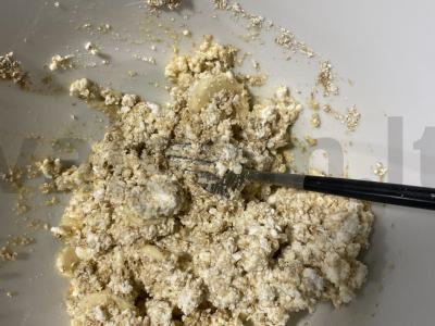 Dietiniai varškėčiai su bananais Žingsnis 2