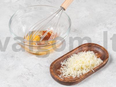 Cukinijos sūrio tešloje Žingsnis 2