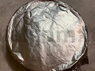 Biskvitas su tarkuota morkų ir citrinos žievele Žingsnis 2