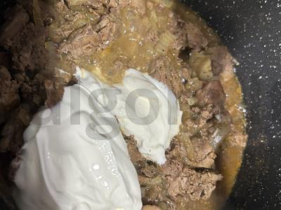 Vištienos kepenėlės grietinėlės padaže Žingsnis 3