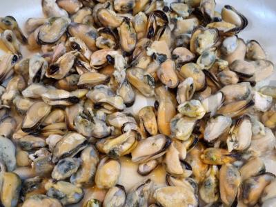 Udon su midijomis grietinėlėje Žingsnis 1