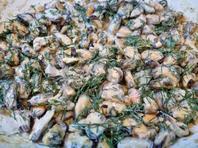 Udon su midijomis grietinėlėje Žingsnis 2