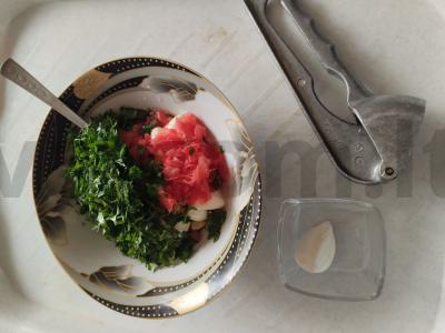 Marinuoto imbiero ir šviežių kalendrų padažas Žingsnis 4