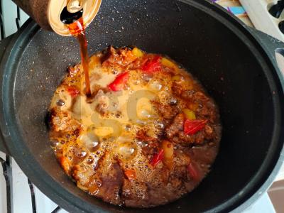 Jautiena troškinta aluje Žingsnis 5