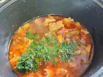 Jautiena troškinta aluje Žingsnis 6