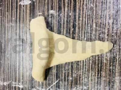 Kruasanai su varškės ir riešutų įdaru „Desertinis“ Žingsnis 7