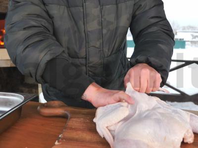 Vištiena su daržovėmis, kepta orkaitėje Žingsnis 2