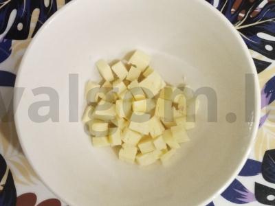 Salotas „Aštrus pomidoras“ Žingsnis 3