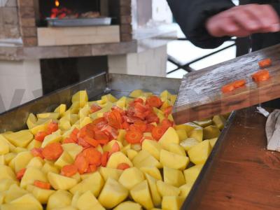 Vištiena su daržovėmis, kepta orkaitėje Žingsnis 7