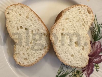 Vaikiškas sumuštinis „Drugelis“ Žingsnis 1