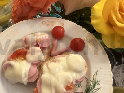 Vaikiškas sumuštinis „Drugelis“ pagrindine nuotrauka