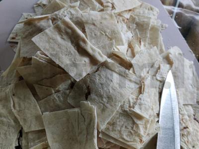 Tortilijų apkepas su faršu ir unagi padažu Žingsnis 1