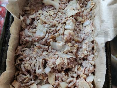 Tortilijų apkepas su faršu ir unagi padažu Žingsnis 9