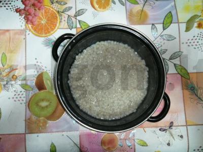 Sūrusis sriuba su kiauliena ir perliniu miežiu Žingsnis 5