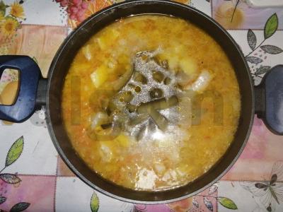 Sūrusis sriuba su kiauliena ir perliniu miežiu Žingsnis 13