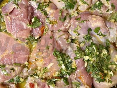 Kiaulienos šlaunelės karis kokosų piene Žingsnis 5