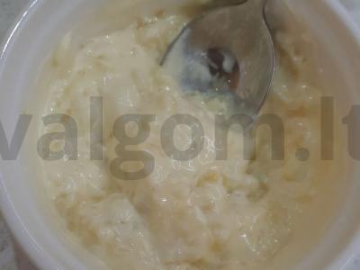 Česnakinis padažas Žingsnis 2