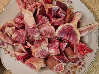 Keptas naminis antis su bulvėmis Žingsnis 1