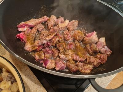 Keptas naminis antis su bulvėmis Žingsnis 4