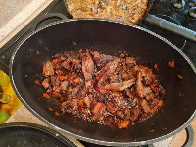 Keptas naminis antis su bulvėmis Žingsnis 8