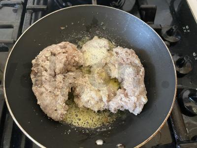 Namų makaronai su faršu, pomidorais ir kalendra Žingsnis 6