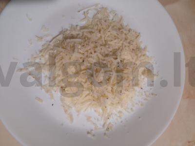 Kukurūza su parmezanu Žingsnis 2